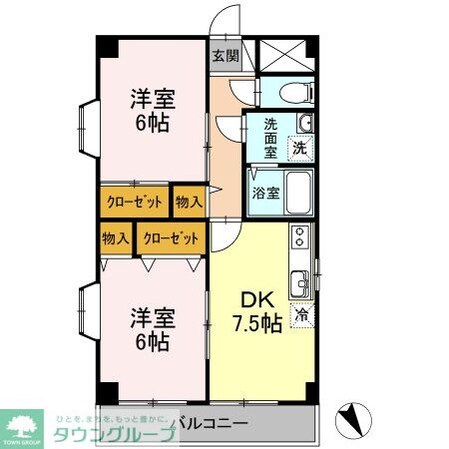 シャイニーヒルの物件間取画像